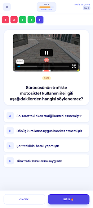Ehliyet Sınav Soruları 2026 Screenshot 2