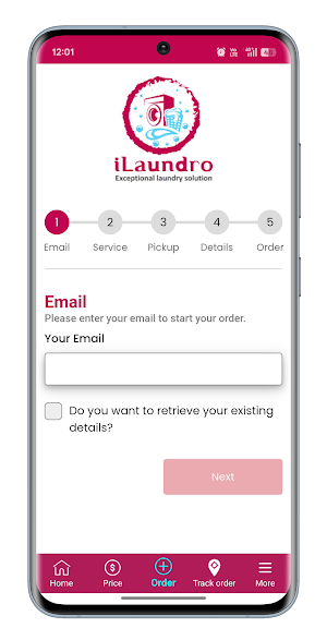 iLaundro Screenshot 2