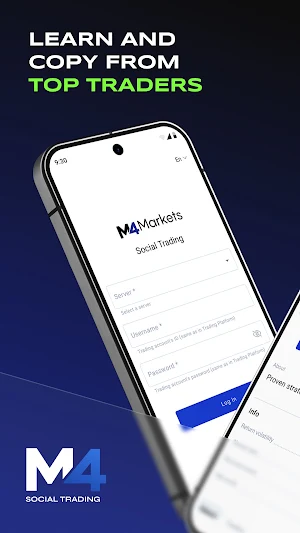 M4Markets Social Trading Screenshot 0