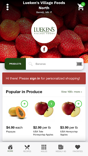Lueken's Village Foods Screenshot 0