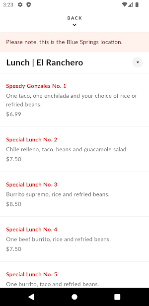 El Ranchero To Go Screenshot 2