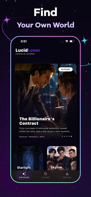 LucidLoom: Immersive Stories Screenshot 0