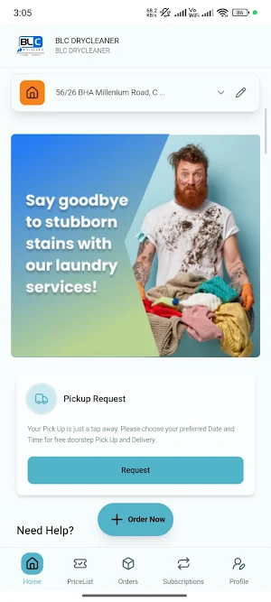 Blc Dry Cleaner Screenshot 1