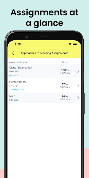 Grade Corner Screenshot 2