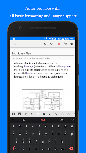 KeepNotes - notes, reminders, label, tags - No Ads Screenshot 3