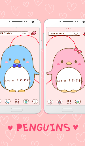 Couple Wallpaper: Penguins Screenshot 0