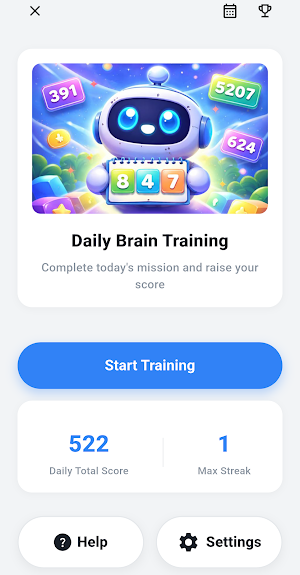 Number Memory Screenshot 0