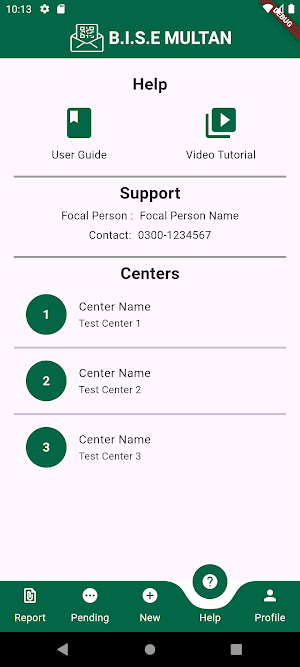 E-Services Screenshot 3