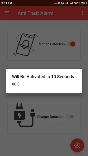 Anti Theft Alarm Screenshot 1