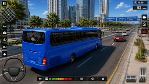 Coach Bus Driving Games 3D Screenshot 1