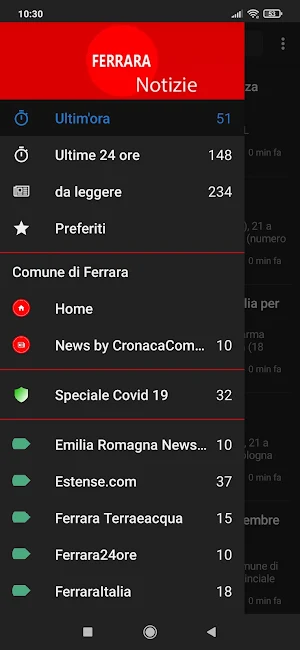 Ferrara notizie Screenshot 0