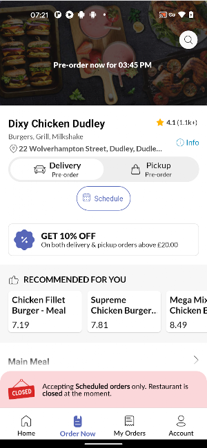 Dixy Chicken Dudley Screenshot 2