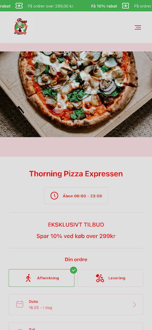 Thorning Pizza Expressen Screenshot 1