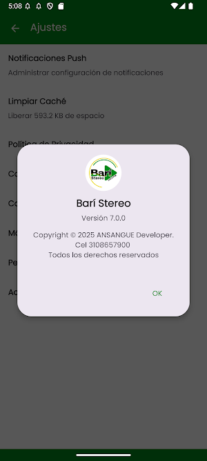 Barí Stereo 103.2 F.M. Screenshot 2