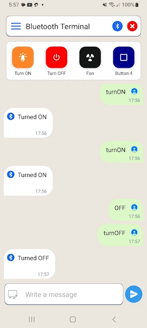 Bluetooth Terminal Screenshot 0