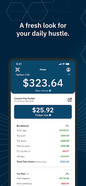 TipHaus Employee App Screenshot 0