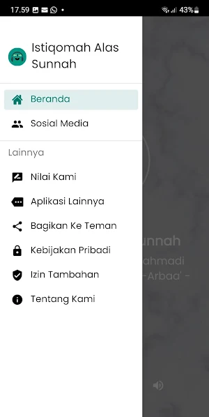 Radio Istiqomah Alassunnah Screenshot 3