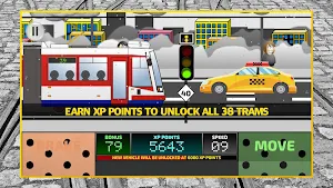Tram Driver Simulator 2D - light rail train sim Screenshot 1