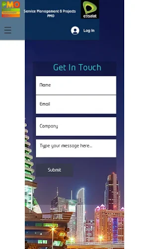 Etisalat PMO Screenshot 1