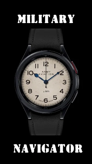 Military Watch Face 07 Screenshot 3