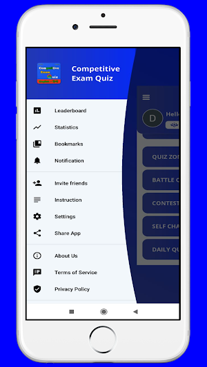 Competitive Exam Quiz Screenshot 1