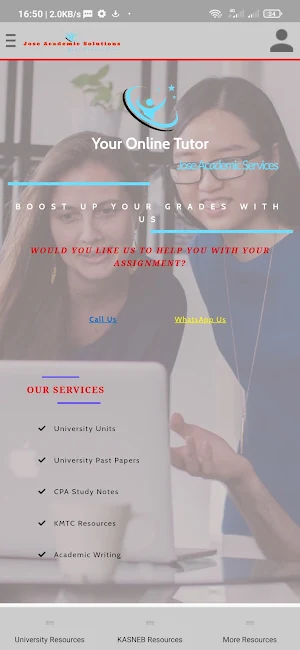 Jose Academic solutions Screenshot 0