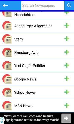 Deutsche Zeitungen Screenshot 2