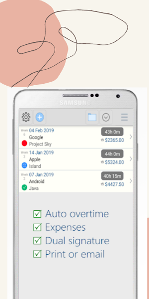 Aplus Timesheet Screenshot 3