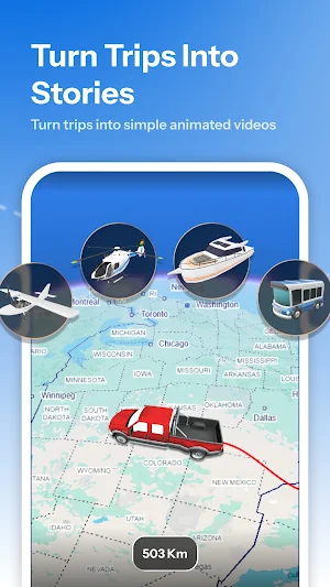 TripTrails: Travel Memories Screenshot 2