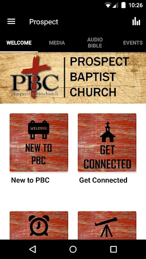 Prospect Baptist Church Screenshot 0