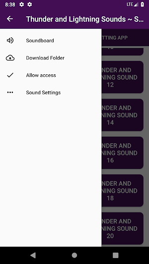 Thunder and Lightning Sound Collections Screenshot 3