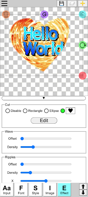 TextArt - Text and photo art Screenshot 1