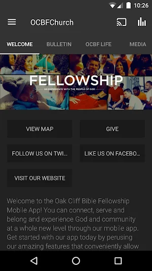 OCBFChurch App Screenshot 0