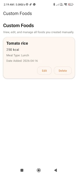 365 Days Food Menu Screenshot 1