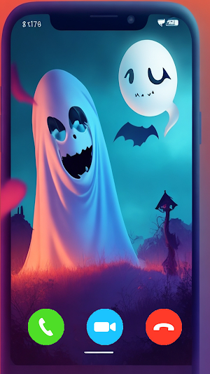 Scary Ghost Video Call Screenshot 0