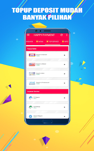 HAPPY PAYMENT: Pulsa Data PPOB Screenshot 2