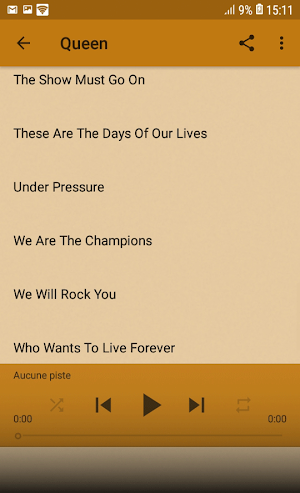 Queen all songs Screenshot 2