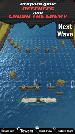 Dawn Uprising: Battle Ship Defense Screenshot 1