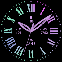 Tosca Lilac Classic Watch Face