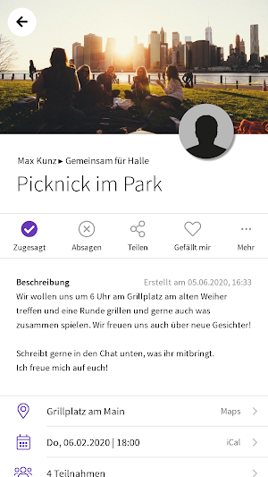 Gemeinsam für Halle Screenshot 2