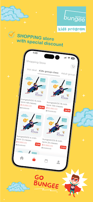 bungeeWORKOUT Screenshot 1