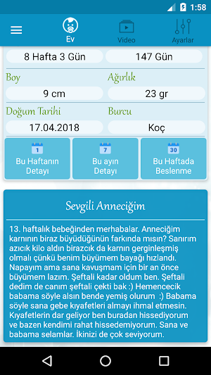 Hamilelik Takibi Screenshot 1