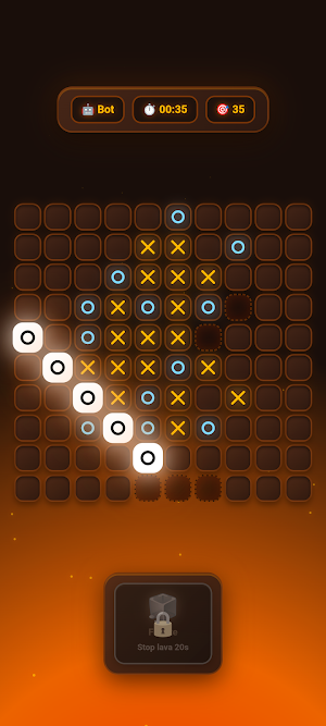 Tic Tac Toe Lava Screenshot 2