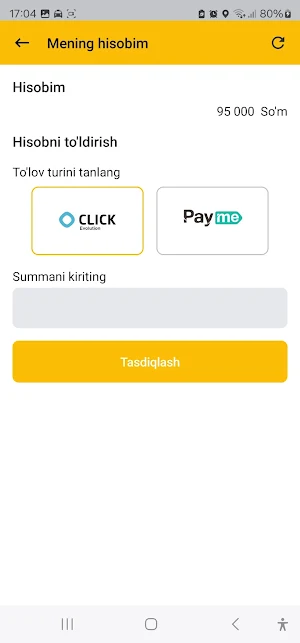 Yengil Taxi Driver Screenshot 3