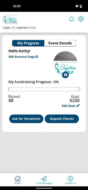 The NOCC Together in Teal® app Screenshot 1