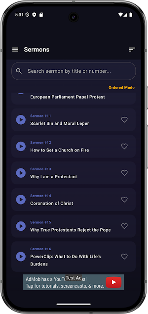 Sermons in Audio Screenshot 3