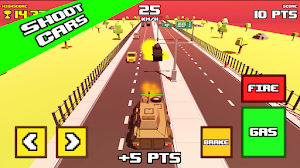 Crazy Road: Tank Rampage Screenshot 2