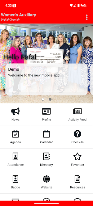 Women's Auxiliary Screenshot 1