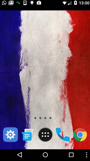 france flag wallpaper Screenshot 1
