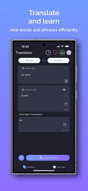 WordPlus - Language learning Screenshot 2